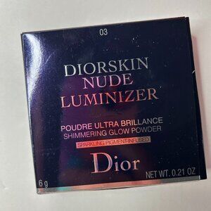 New in box Dior DIORSKIN NUDE LUMINIZER-Shimmering glow powder